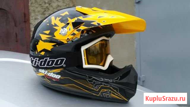 Шлем BRP Ski-Doo XC-3 + очки Ski-Doo Ноябрьск - изображение 1