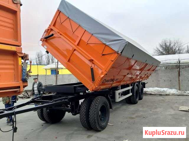 Прицеп трехосный самосвальный (зерновоз) 8499/02 Кисляковская - изображение 1