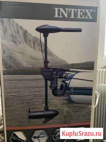 Электромотор intex для лодки Красногорск - изображение 1