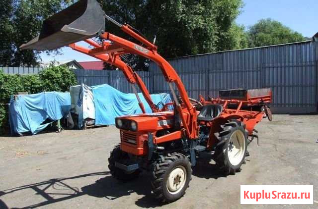 Японский минитрактор Кубота L2001 погрузчик- фреза Пенза - изображение 1