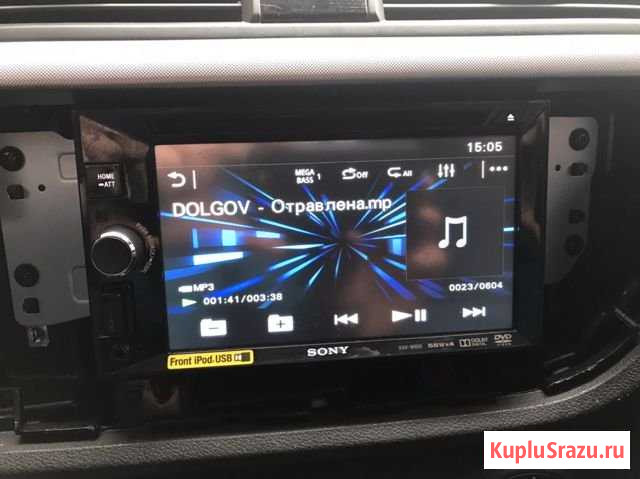 Автомобильная магнитола с DVD + монитор Sony XAV-W Засечное - изображение 1