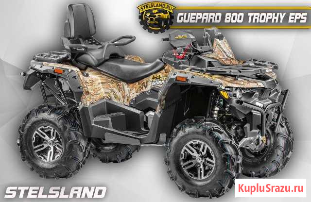 Квадроцикл Stels ATV 800 Guepard Trophy EPS Camo Воскресенское - изображение 1