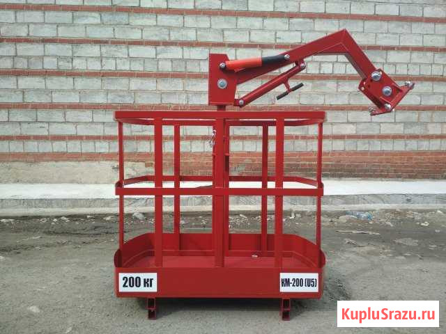 Корзина монтажная (люлька ) для высотных работ Омск - изображение 1