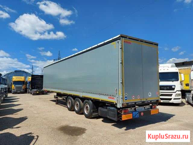 Полуприцеп Kogel S24 2017 год штора борт Когель Москва - изображение 1
