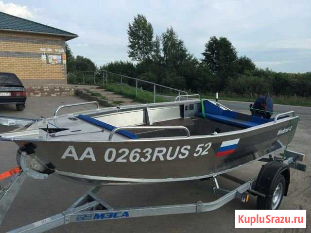Моторная лодка Windboat 42MS+ suzuki df20 + прицеп Нижний Новгород - изображение 1