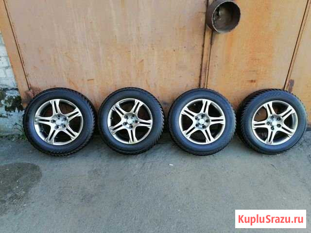 Литые диски TG Racing с зимней резиной Архангельск - изображение 1