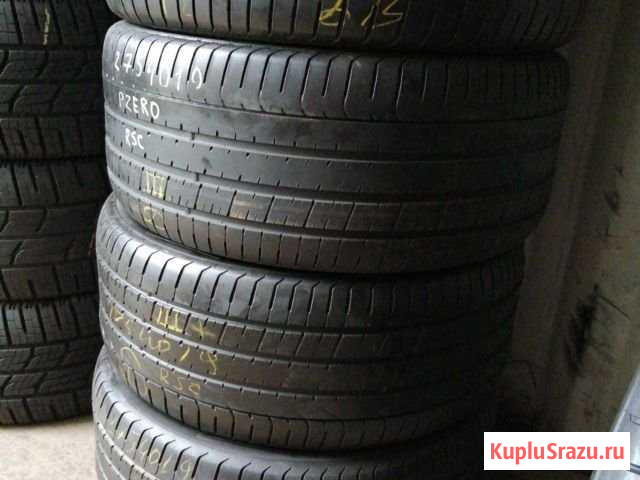 275 40 19 Pirelli Pzero ранфлет rsc Мытищи - изображение 1