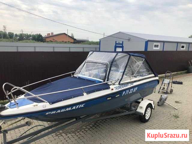 Катер pragmatic fisherman-540+mercuri 80+прицеп Краснодар - изображение 1