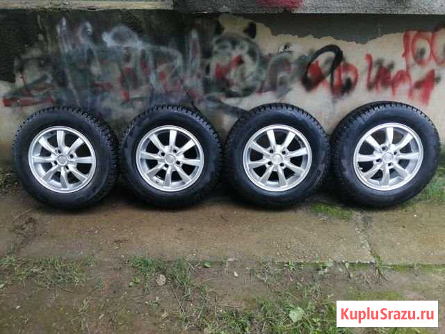 Зима в сборе r14 4*100 Калуга - изображение 1