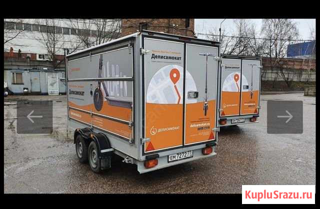 Прицеп двухосный. термопанели. Исток Москва - изображение 1