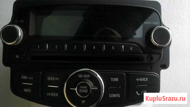 Продам штатную автомогнитолу шевроле круз 2013г Томск - изображение 1