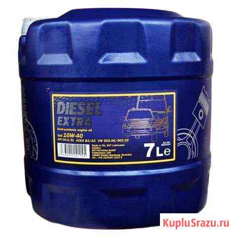 Моторное масло mannol diesel extra 10W-40 7 литров Ростов-на-Дону