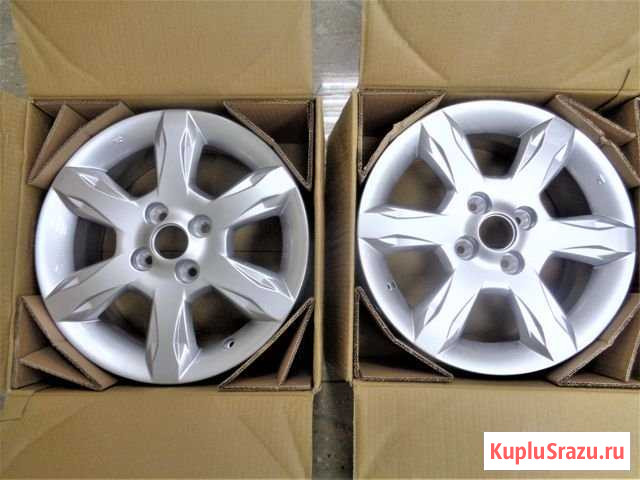Диски литые R15 Nissan Almera G15 4030000Q2D Мурманск - изображение 1