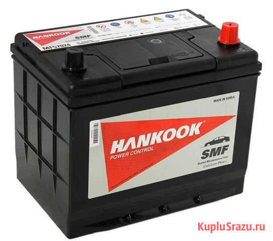 Аккумулятор 6ст- 64 0 hankook Яблоновский - изображение 1