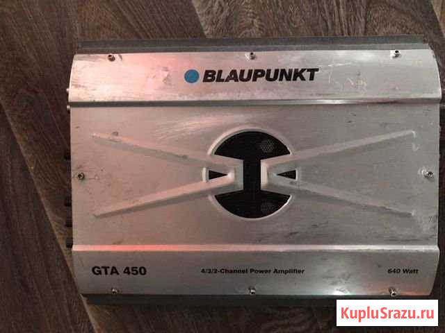 4-канальный усилитель Blaupunkt GTA 450 Кандалакша - изображение 1
