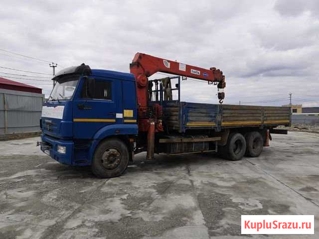 Манипулятор kanglim KS1256 на шасси камаз-65117 Горный Щит - изображение 1