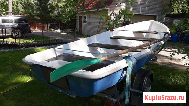 Лодка Сава 440 с прицепом Октябрьский - изображение 1
