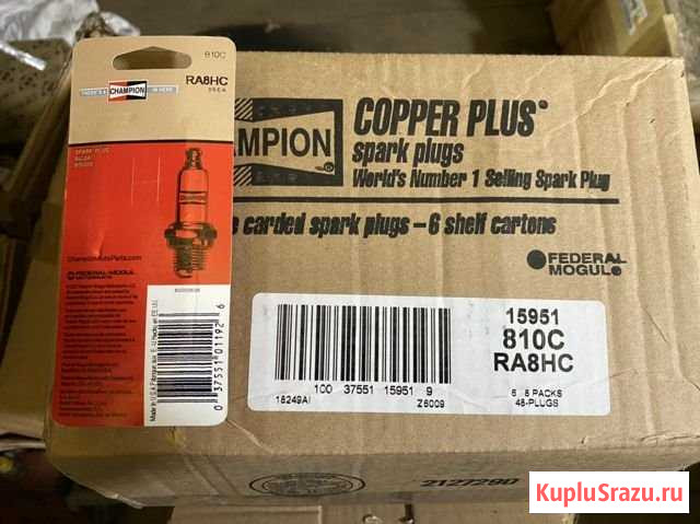 RA8HC Свеча зажигания champion RA8HC/810 для mercu Москва - изображение 1