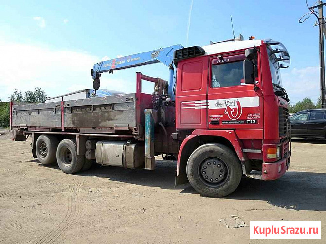 Манипулятор VOLVO F12 / TADANO 500, 8 м, 3 т, люлька Санкт-Петербург - изображение 2