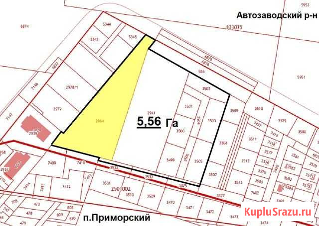 Участок ИЖС 556 сот. на продажу в Тольятти Тольятти - изображение 1