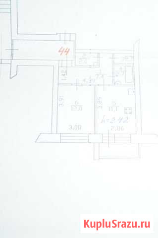 1-комнатная квартира, 36.2 м², 4/5 эт. на продажу в Коврове Ковров - изображение 1