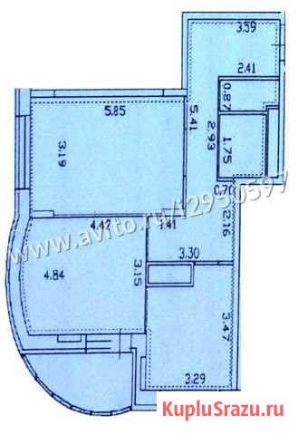 2-комнатная квартира, 65 м², 22/25 эт. на продажу в Воронеже Воронеж - изображение 1