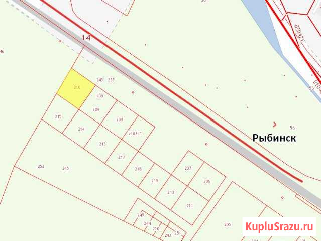 Участок ИЖС 21 сот. на продажу в Рыбинске Рыбинск - изображение 1