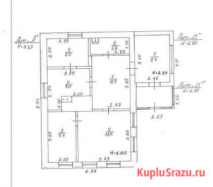 Дом 54.6 м² на участке 15 сот. на продажу в Миллерово Миллерово - изображение 1