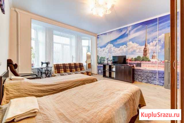 2-комнатная квартира, 63 м², 4/7 эт. в аренду посуточно в Санкт-Петербурге Санкт-Петербург - изображение 1