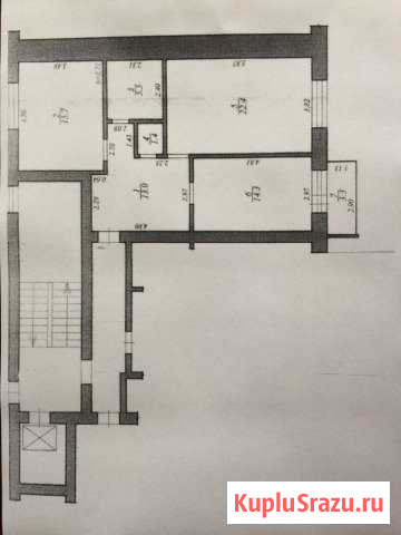 2-комнатная квартира, 72.3 м², 5/7 эт. на продажу в Удомле Удомля - изображение 1