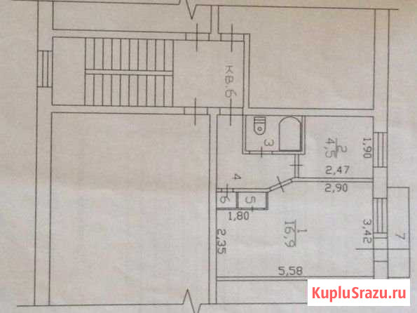 1-комнатная квартира, 29.1 м², 2/3 эт. на продажу в Старой Старая - изображение 1