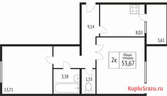 2-комнатная квартира, 54 м², 5/6 эт. на продажу в Костроме Кострома