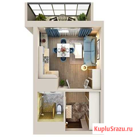 1-комнатная квартира, 30 м², 14/20 эт. на продажу в Казани Казань - изображение 1