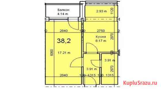 1-комнатная квартира, 38.2 м², 2/4 эт. на продажу в Краснодаре Краснодар