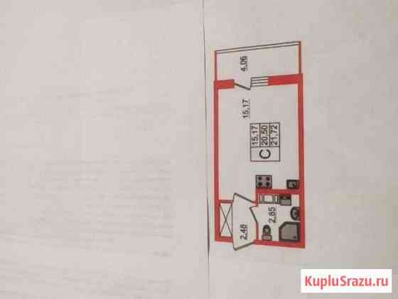 Квартира-студия, 24 м², 10/16 эт. на продажу в Мурино Мурино