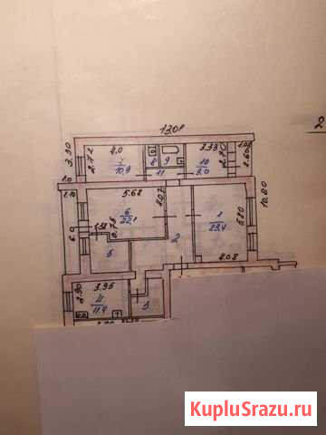 4-комнатная квартира, 114.1 м², 2/12 эт. на продажу в Иваново Иваново - изображение 1