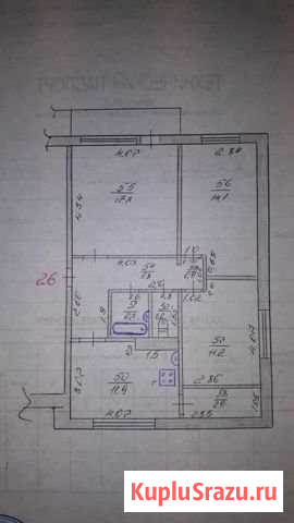3-комнатная квартира, 69.6 м², 1/4 эт. на продажу в Гагарине Гагарин - изображение 1