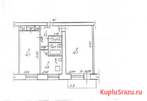 2-комнатная квартира, 43.6 м², 3/5 эт. на продажу в Чите Чита - изображение 1