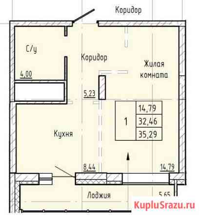 1-комнатная квартира, 38 м², 7/25 эт. на продажу в Хабаровске Хабаровск