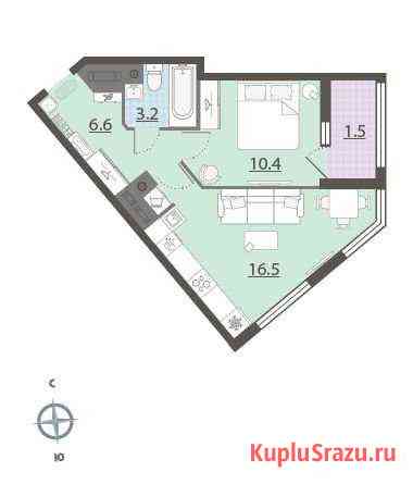 1-комнатная квартира, 37.7 м², 15/32 эт. на продажу в Екатеринбурге Екатеринбург