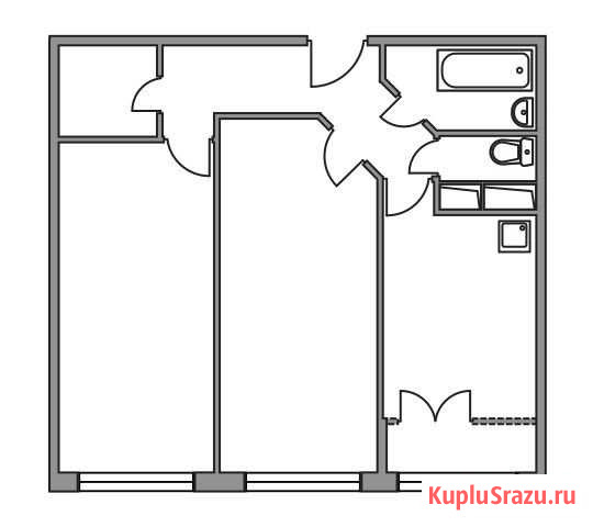 2-комнатная квартира, 57.1 м², 7/8 эт. на продажу в Нахабино Нахабино - изображение 1