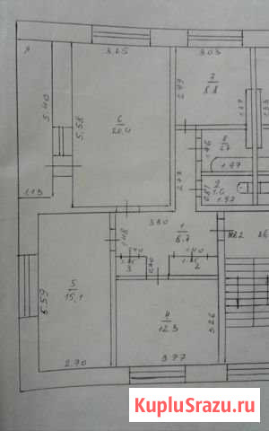 3-комнатная квартира, 71 м², 2/2 эт. на продажу в Первомайском Алтайского края Первомайское - изображение 1