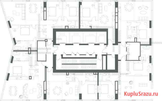 3-комнатная квартира, 98.3 м², 49/65 эт. на продажу в Москве Москва - изображение 1