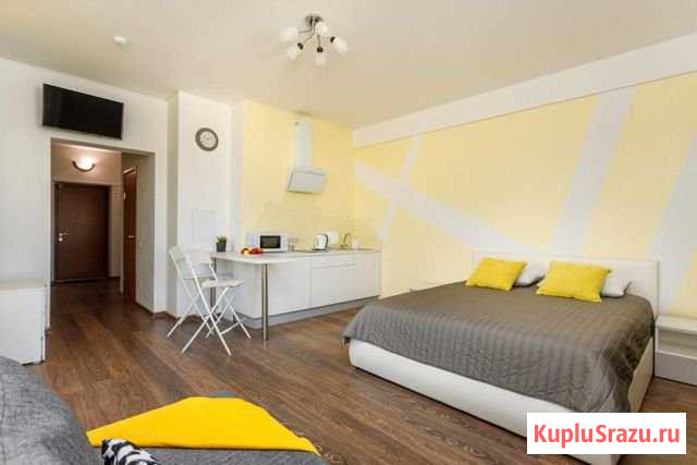 Квартира-студия, 34 м², 25/31 эт. в аренду посуточно в Екатеринбурге Екатеринбург - изображение 1