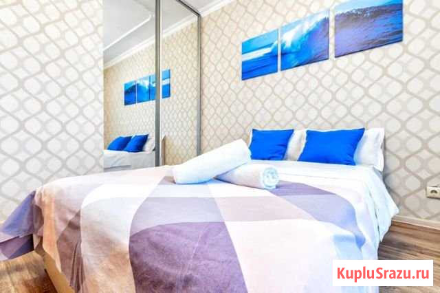 2-комнатная квартира, 55 м², 5/17 эт. в аренду посуточно в Новосибирске Новосибирск - изображение 1
