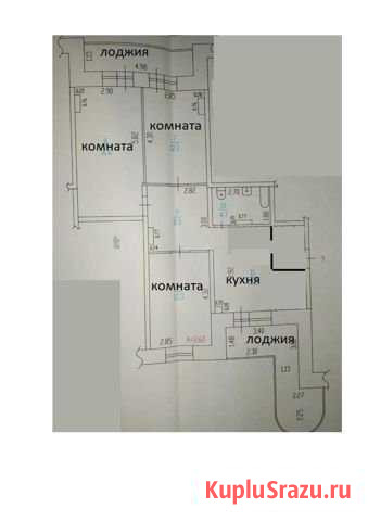 3-комнатная квартира, 85 м², 6/7 эт. на продажу в Барнауле Барнаул - изображение 1