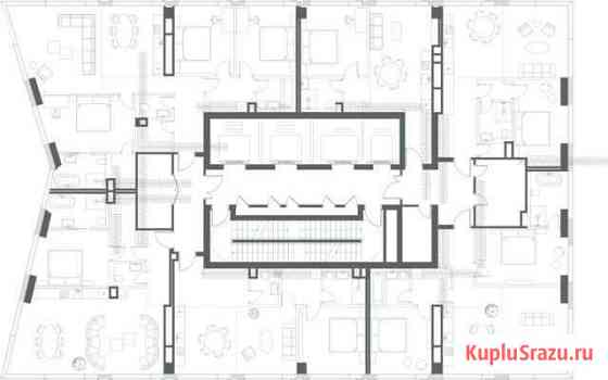 2-комнатная квартира, 68.8 м², 58/65 эт. на продажу в Москве Москва