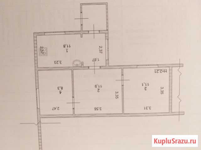 Дом 49 м² на участке 3 сот. на продажу в Нягани Нягань - изображение 1