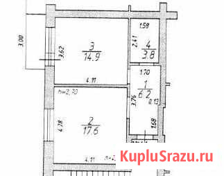 1-комнатная квартира, 42.5 м², 2/3 эт. на продажу в Ессентукской Ессентукская - изображение 1