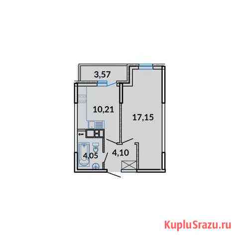 1-комнатная квартира, 39.1 м², 2/16 эт. на продажу в Краснодаре Краснодар